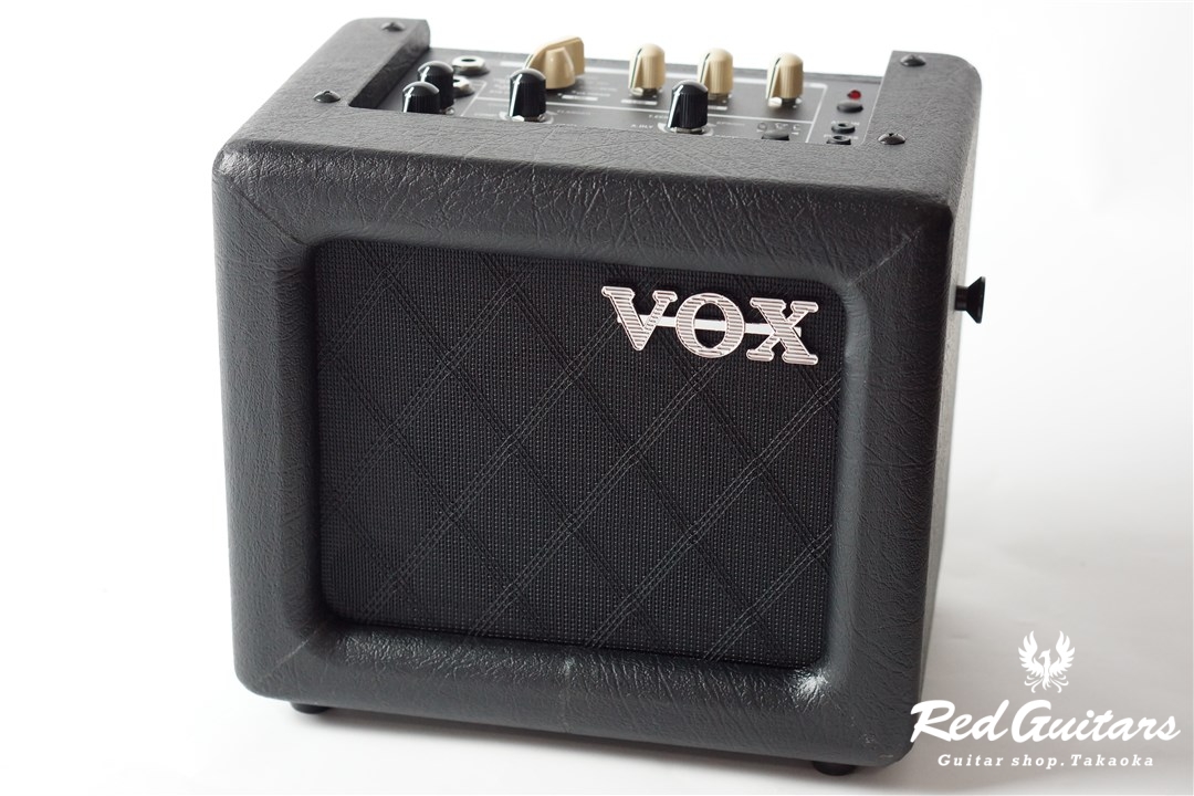 ギター ミニアンプ（VOX MiNi3 G2）電源＝（DCアダプタ／電池